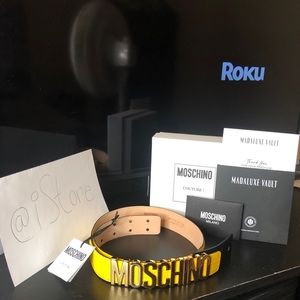Moschino Belt *VERIFIED SELLER*